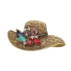 Vintage Style Hat Brooch